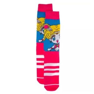 NWT Sailor Moon Crystal Crew Socks men’s 10-13